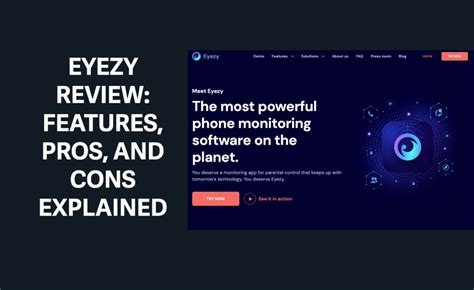 eyezy|Eyezy Features .